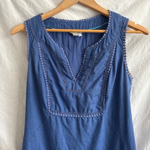 Boden Blue Mini Dress - Picture 2 of 6